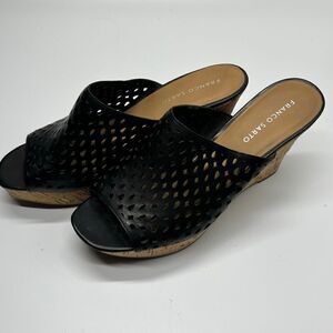 Franco Sarto | NWOB Black Slip on Wedges Size 10M